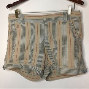 Anthropologie Striped Shorts